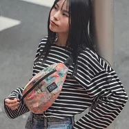 日本KIU 84360 如意屋虎 大容量胸腰包 防潮防潑水 (男女適用) 如意屋虎