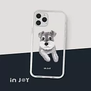 INJOYmall for iPhone 16/15/14/13/12/SE3 系列 迷你雪納瑞 透明防摔手機殼 iPhone 13 mini (5.4)