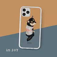 INJOYmall for iPhone 16/15/14/13/12/SE3 系列 回萌柴犬 透明防摔手機殼 iPhone 14 Plus (6.7)