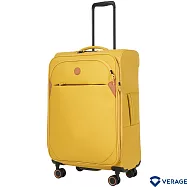 【Verage】維麗杰 24吋第三代輕量劍橋系列旅行箱/行李箱(薄霧黃) 24吋
