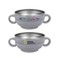 National Geographic 國家地理 不鏽鋼碗(390ml)-恐龍Dino