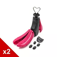 糊塗鞋匠 優質鞋材 A119 PU球鞋擴鞋器 2支 B01玫紅S