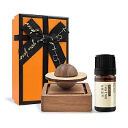 O’Pretty 歐沛媞 原創手作香氛擴香木-胡桃木星球+天然草本精油(任選) 茶樹