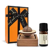 O’Pretty 歐沛媞 原創手作香氛擴香木-胡桃木星球+天然草本精油(任選) 檸檬香茅