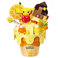 QMAN 啟蒙積木 Keeppley 寶可夢 甜筒系列 皮卡丘