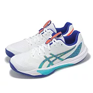 Asics 排球鞋 Sky Elite FF 3 男女鞋 白 藍 一期一會 攻擊手 室內運動 亞瑟士 1051A093960 31cm WHITE/ASICS BLUE