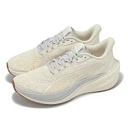 Puma 慢跑鞋 Darter Pro Archive 男鞋 女鞋 米 灰 基本款 輕量 緩震 運動鞋 31097403 24cm BEIGE/GREY