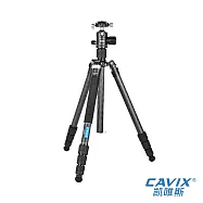 CAVIX 凱唯斯 PF-254C 經典碳纖維反折腳架套組