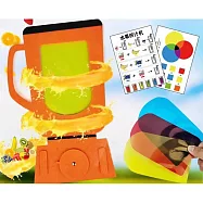 子玄 榨汁機色彩教具 美術教材 認知顏色教具 果汁教學 果汁機調色桌遊