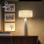 【義大利UBIQUA】Blok 凝石簡約風USB充電式檯燈- 水泥灰