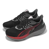 Puma 慢跑鞋 Pulse Pro 男鞋 黑 灰 紅 輕量 緩衝 運動鞋 31078001 28.5cm BLACK/GRAY