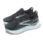 Brooks 慢跑鞋 Glycerin GTS 22 男鞋 黑 藍 甘油GTS系列 回彈 緩衝 路跑 運動鞋 1104461D063 26.5cm BLACK/BLUE