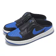 Nike 懶人鞋 Air Jordan 1 Mule Golf 男鞋 女鞋 黑 藍 穆勒鞋 高爾夫 FJ1214-002 25cm BLACK/BLUE