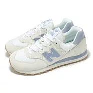 New Balance NB 休閒鞋 574 男鞋 女鞋 海鹽藍 情侶鞋 經典 U574SHB-D 26.5cm BEIGE/BLUE