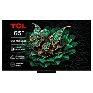 【活動優惠】TCL 65吋 65C7K QD-Mini LED 量子智能連網液晶顯示器 C7K Google TV 144Hz刷新率 含基本安裝+舊機回收