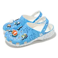 Crocs 洞洞鞋 Smurfs Classic Clog 男鞋 女鞋 藍色小精靈 經典克駱格 涼鞋 卡駱馳 21082090H 22cm MULTI