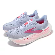 Brooks 慢跑鞋 Glycerin Max 女鞋 紫 粉紅 甘油極致系列 厚底 氮氣中底 緩衝 運動鞋 1204361B447 25.5cm PURPLE/PINK