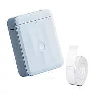 【NIIMBOT 精臣】D110_M 雲水藍 標籤機 ★附白色貼紙