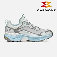 GARMONT 女款 GTX 低筒越野疾行健走鞋 9.81 Engage WMS 002943 (S05021)|黃金大底 GoreTex 疾速健行 越野跑 UK4 淺灰-淺藍