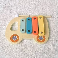 日本 Adnil LAND 小小音樂家-彩色木琴 【可愛巴士】