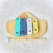 日本 Adnil LAND 小小音樂家-彩色木琴 【可愛帆船】