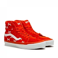 Wtaps x Vans Sk8-Hi Bones Orange 高筒 橘骨頭白 聯名款 休閒鞋 男鞋 VN0A4BVB20Q 26cm 橘色