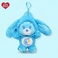 【Care Bears】美國彩虹熊愛心熊長耳兔系列正版授權毛絨玩偶吊飾(女兒女友生日交換聖誕禮物) 湖水藍