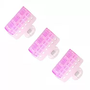 【E.dot】韓式空氣瀏海懶人髮捲 -3入2包(共6入) 粉色