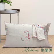 【Lily Royal皇家百合】60支天絲枕頭套一對2入組 無 Melanie-梅蘭妮