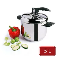 《EXCELSA》義大利 Professional cook不鏽鋼壓力鍋 | 可電磁爐 快鍋 高速鍋 快煮鍋 節能鍋 高壓高速鍋 - 5L - 5L