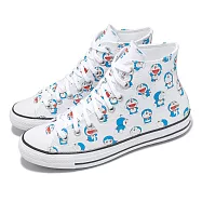 Converse 休閒鞋 Chuck Taylor All Star HI 男女鞋 白 藍 哆啦A夢 聯名 帆布鞋 A15791C 22cm WHITE/BLUE