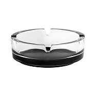 《EXCELSA》義大利 Ash玻璃菸灰缸 | 煙灰缸 菸灰缸 - 黑10.5cm - 黑10.5cm