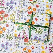 《Rex LONDON》禮物包裝紙5入 | 禮物包裝 - 花卉圖鑑