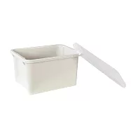 【SHUTER 樹德】塔塔家置物箱 28L 3色可選 3個入 /組 HA-3645K 暖米灰