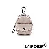 tripose MOVE微皺尼龍可斜背吊掛旅豆包 沙漠灰