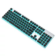 EWEADN 前行者 GX710S 有線鍵盤(水滴鍵帽) 靜音鍵盤 辦公鍵盤 巧克力鍵盤 注音 倉頡 -黑色/藍光