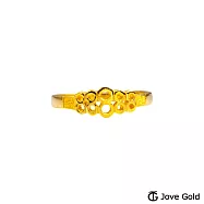JoveGold漾金飾 獨立宣言黃金戒指