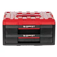 【SHUTER 樹德】職人旗艦重載雙抽屜工具箱 /組 TB-2D