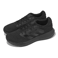 adidas 慢跑鞋 Response Runner U 男鞋 黑 入門款 跑鞋 愛迪達 JR8058 29.5cm BLACK