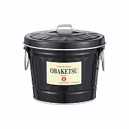 日本 OBAKETSU|手工製多功能迷你桶 1L 2入組 黑色 2入組