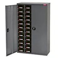 【SHUTER 樹德】四排 48格 加門零件櫃 /組 A7V-448D