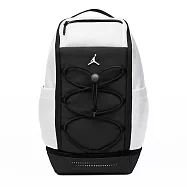 Nike Jordan Sport [HQ7233-001] 後背包 雙肩包 大容量 筆電包 喬丹 置鞋隔層 白 黑 FREE 白/黑