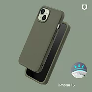 犀牛盾 iPhone 15(6.1吋) SolidX 強化吸震緩衝防摔手機殼- 海藻綠