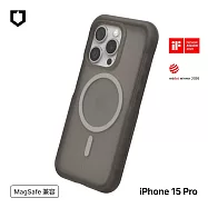 犀牛盾 iPhone 15 Pro (6.1吋) AirX MagSafe兼容 極致氣墊緩衝磁吸防摔手機殼- 本質黑