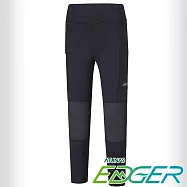 【ATUNAS 歐都納】女款EDGER耐磨壓力褲/登山運動緊身褲A1PAFF05W- S 黑