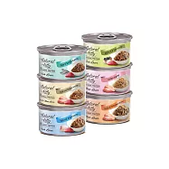 Natural Kitty 自然小貓 - 98%動物性蛋白質主食罐系列|綜合口味混搭箱購|70gx24