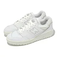 New Balance NB 休閒鞋 550 女鞋 白 全白 小白鞋 復古 NB 紐巴倫 BBW550EC-B 25.5cm WHITE