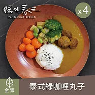 【陽明春天】泰式綠咖哩小丸子-200gX4袋