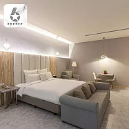 (電子票) 【六星中壢館】雙人平假日休息 3H〈含雙人不限房型(不含 KTV 房)，不可指定 房型，依現場房況安排〉【受託代銷】