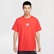 NIKE AS U NSW TEE M90 OC SOLE FOOD 男短袖上衣-HJ0769696 L 紅色